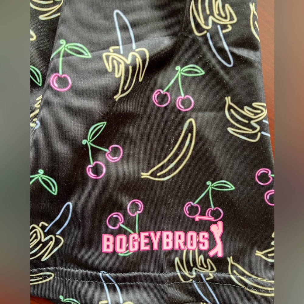 BogeyBros - GOLF Low Hanging Fruit POLO shirt ( L) - Picture 4 of 6
